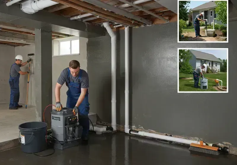 Basement Waterproofing and Flood Prevention process in Holiday Shores, IL